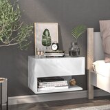  Zidni noćni ormarići 2 kom bijeli | shoptok.hr