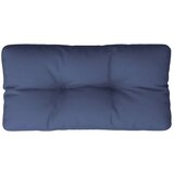  Jastuk za palete modri 80 x 40 x 12 cm od tkanine | shoptok.hr