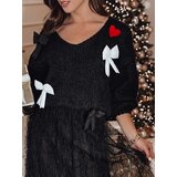 DStreet Sweter damski one size PUREBOW czarny | shoptok.hr