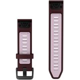 Garmin remen za sat QuickFit 20 mm, silikon boje tamne trešnje / prljavo ružičasti | shoptok.hr