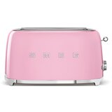 Smeg TSF02PKEU 2-Schlitz-Toaster Lang 50's Retro Style, Cadillac Pink Cene