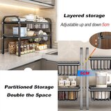 VIWAVEE raztegljiv organizator pod koritom 53–83 cm | Shoptok.si