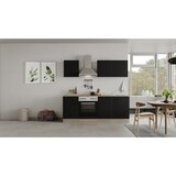 Flex-Well Kuhinjski Blok Capri, Črna, Hrast | Shoptok.si
