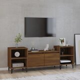 TV ormarić boja smeđeg hrasta 160x35x55 cm konstruirano drvo | shoptok.hr