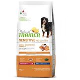 Natural trainer sensitive no gluten sa lososom za odrasle pse srednjih i velikih rasa 12kg | ePonuda.com