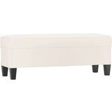  Klupa krem 100 x 35 x 41 cm od umjetne kože - Krema 100 x 35 x 41 cm | shoptok.hr