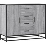 Komoda Siva Sonoma 92x35x76 cm Konstruirano drvo | Eponuda.com
