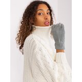 Wool Fashion Italia Gloves-AT-RK-8502A.97-grey | shoptok.hr
