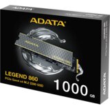 A DATA LEGEND 860 SLEG-860-1000GCS unutarnji SSD 1 TB M.2 PCI Express 4.0 NVMe 3D NAND | shoptok.hr