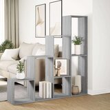 vidaXL Pregrada/regal za knjige 4razina sonoma 143,5x29x143,5cm drveni | shoptok.hr