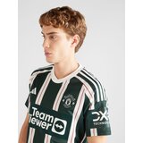 Adidas Dres 'Manchester United 23/24' tamno zelena / crvena / bijela | shoptok.hr