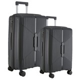  ancona, kofer, set 2 komada, pp, siva ( 110036 ) | ePonuda.com