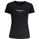PepeJeans WOMEN&#39;S SHORT SLEEVE T-SHIRT BLACK | Shoptok.si