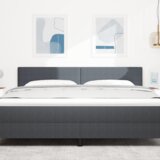  LED uzglavlje jednostavnog dizajna u tamno sivoj boji 90 cm od kordura tkanine | shoptok.hr