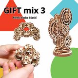 UGEARS 3D mix 3: FLEKSI KOCKA I SATIĆ ( 8278) | ePonuda.com