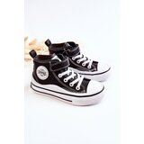 Boto Children's Leather Sneakers With Velcro Black Bruni | ePonuda.com