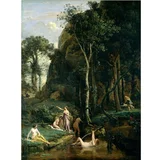 Wallity Slika - reprodukcija 70x100 cm Camille Corot -