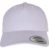 Flexfit YP CLASSICS 5-PANEL PREMIUM COVERED SNAPBACK CAP LIGHT PURPLE