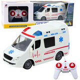 Daljinski upravljač za kola hitne pomoći RC svjetla zvukovi 1:20 bijela | shoptok.hr