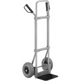 eurokraft pro voziček za prevoz vreč, pocinkan, nakladalna površina šxg 280 x 250 mm, črne barve, pu-kolesa | Shoptok.si