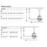 Faro 33395WT1N-LED Prigušiva ventilator JUST FAN M 16W/230V prečnik 128 cm braon/crna WT + daljinski upravljač | Eponuda.com