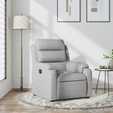 vidaXL Naslonjač od tkanine svjetlosivi Cijene