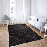 Conceptum Hypnose tepih CG_117, pravougaoni, 100x140 cm, crni | ePonuda.com