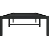  Metalni okvir za krevet crni 75 x 190 cm | Eponuda.ba