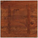 Stolna ploča 60x60x3 8 cm četvrtasta masivno obnovljeno drvo | shoptok.hr