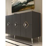 Hanah home komoda robber KB150 anthracite silver