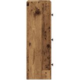  Regal za knjige boja starog drva 40x24x77 cm konstruirano drvo | Eponuda.com