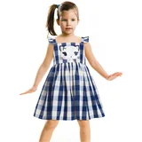 Denokids Star Cat Plaid Dress