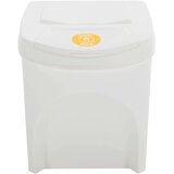 vidaXL Koši za smeti 4 kosi bele barve 100 L PP | Shoptok.si