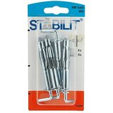 STABILIT Set metalnih tipli za šuplje građevinske materijale (Promjer tiple: 5 mm, Duljina tiple: 65 mm, Prikladno za: Pločasti građevinski materijali i šupljine, 4 Kom., S vijcima/kukama) | shoptok.hr