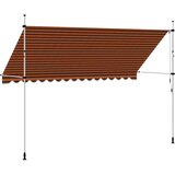 Tenda na ručno uvlačenje 400 cm narančasto-smeđa | shoptok.hr
