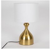  Stona lampa 1xE27/40W/230V bela/zlatna | Eponuda.com