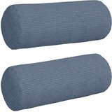 vidaXL valjkasti jastučići 2 pcs plava Ø 15 x 40 cm kordura tekstil | shoptok.hr