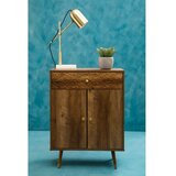Premier Housewares Komoda v temni naravni barvi 70x94x35 cm Frida – | Shoptok.si