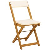  Vanjske bistro stolice 6 pcs Krem bijela 40 x 53 x 80 cm | shoptok.hr