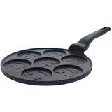 Tava granitna za palačinke fi26cm 3256 crna