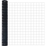 Euro Ograđivanje Ukop 10 x 1,6 m Čelik premazan PVC-om Siva | shoptok.hr