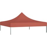 Krov za šator za zabave 3 x 3 m terakota 270 g/m² | shoptok.hr