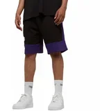 New Era Športne hlače 'NBA Los Angeles Lakers' lila / oranžna / črna / bela