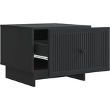  Kava Stol s ladicama Crna 49 x 50 x 40 cm Konstruirano drvo | shoptok.hr