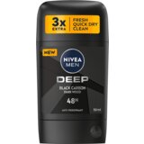 Nivea Men Deep Black Carbon 48H v stiku antiperspirant 50 ml za moške Cene