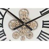  Zidni sat Home ESPRIT Bijela Prirodno Metal borovina 60 x 8 5 x 73 cm | shoptok.hr