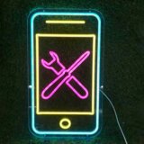 Neon svetleci reklamni znak Servis | Eponuda.com