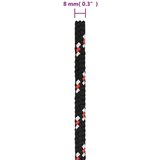  Brodski konop crni 8 mm 25 m od polipropilena | shoptok.hr