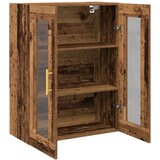  Zidni ormar s staklenim vratima Starinsko drvo 69 5x34x90 cm | shoptok.hr