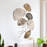 WALLXPERT Ginkgo - ACH110-10 Višenamenski Metalni Zidni Dekor | Eponuda.com